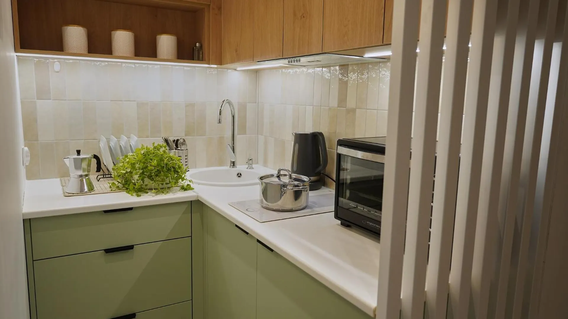 Daire The Green Nest Rondo Daszynskiego Varşova Polonya
